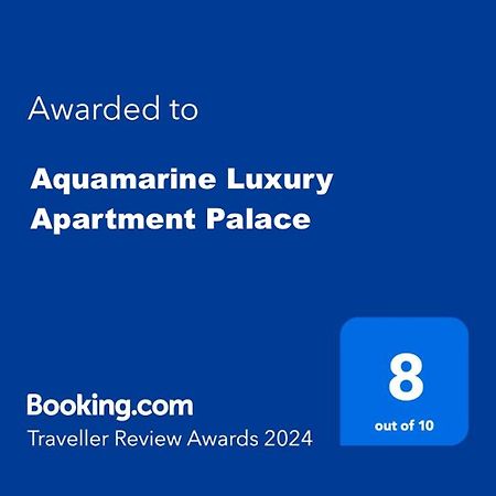 בוקרשט Aquamarine Luxury Apartment Palace מראה חיצוני תמונה